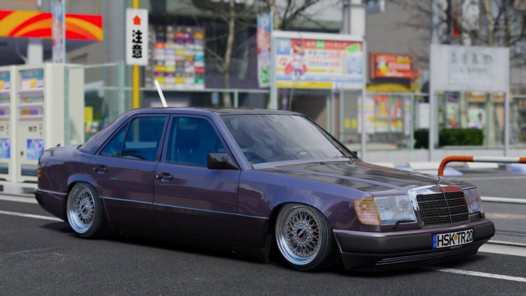 MERCEDES W124 300D BBS Versiyon