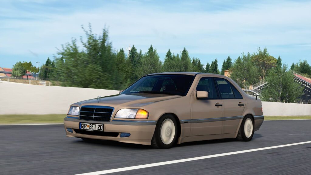 Mercedes W202 C200 Elegance / Assetto Corsa Modu + İndirme Linki